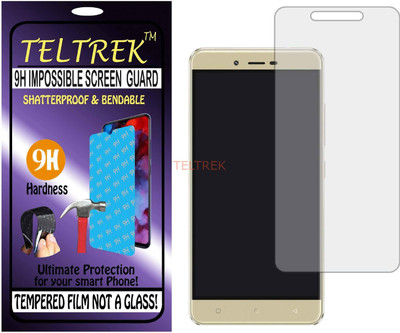 TELTREK Tempered Glass Guard for GIONEE P8 MAX (Flexible Shatterproof)(Pack of 1)