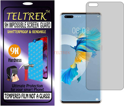 TELTREK Tempered Glass Guard for HUAWEI HONOR MATE 40 PRO (Flexible Shatterproof)(Pack of 1)