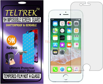 TELTREK Tempered Glass Guard for IPHONE 6 S (Flexible Shatterproof)(Pack of 1)