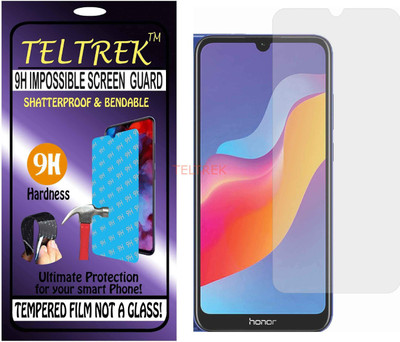 TELTREK Tempered Glass Guard for HONOR 8A 2020 (Flexible Shatterproof)(Pack of 1)