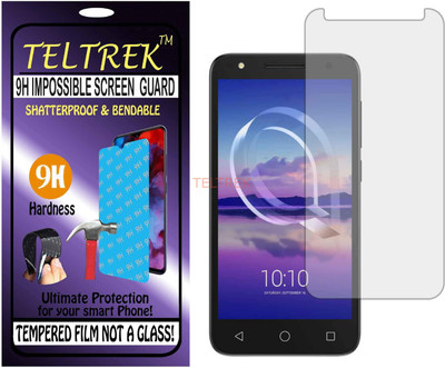 TELTREK Tempered Glass Guard for ALCATEL U5 HD (Flexible Shatterproof)(Pack of 1)