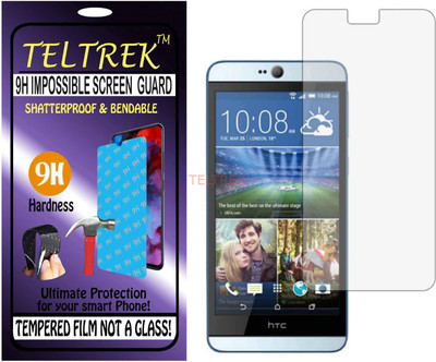 TELTREK Tempered Glass Guard for HTC 826 (Flexible Shatterproof)(Pack of 1)