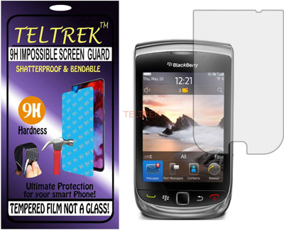 TELTREK Tempered Glass Guard for BLACKBERRY TORCH 9800 (Flexible Shatterproof)(Pack of 1)