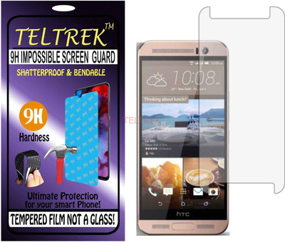 TELTREK Tempered Glass Guard for HTC ONE ME (Flexible Shatterproof)(Pack of 1)