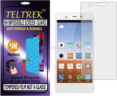 TELTREK Tempered Glass Guard for GIONEE ELIFE E6 (Flexible Shatterproof)(Pack of 1)