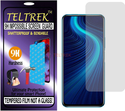 TELTREK Tempered Glass Guard for HONOR X10 5G (Flexible Shatterproof)(Pack of 1)