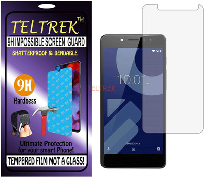 TELTREK Tempered Glass Guard for TENOR G (Flexible Shatterproof)(Pack of 1)