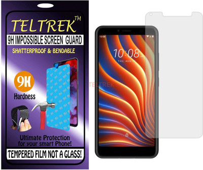 TELTREK Tempered Glass Guard for HTC WILDFIRE E LITE (Flexible Shatterproof)(Pack of 1)