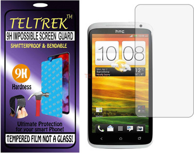 TELTREK Tempered Glass Guard for HTC ONE X PLUS (Flexible Shatterproof)(Pack of 1)