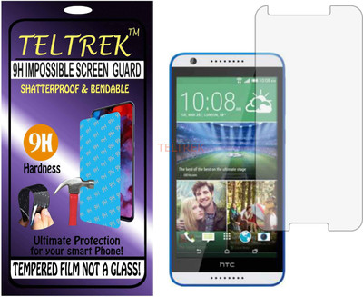 TELTREK Tempered Glass Guard for HTC DESIRE 820Q DUAL SIM (Flexible Shatterproof)(Pack of 1)