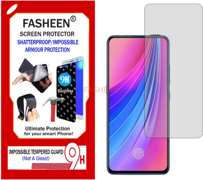 Fasheen Tempered Glass Guard for VIVO Y15 PRO (Flexible Shatterproof)(Pack of 1)