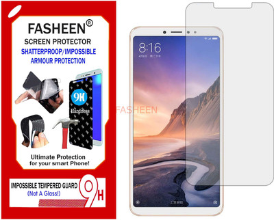 Fasheen Tempered Glass Guard for XIAOMI MI MAX 3 PRO (Flexible Shatterproof)(Pack of 1)