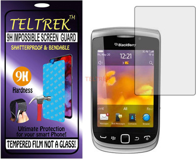 TELTREK Tempered Glass Guard for BLACKBERRY 9810 (Flexible Shatterproof)(Pack of 1)