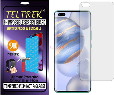 TELTREK Tempered Glass Guard for HUAWEI HONOR 30 PRO (Flexible Shatterproof)(Pack of 1)