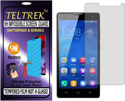 TELTREK Tempered Glass Guard for HONOR 3C (Flexible Shatterproof)(Pack of 1)