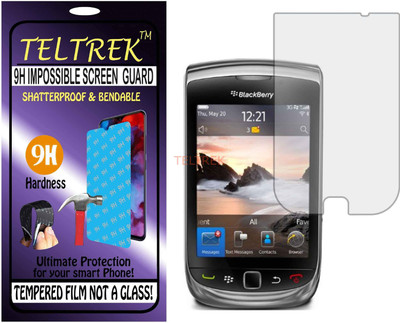 TELTREK Tempered Glass Guard for BLACKBERRY TORCH 9810 (Flexible Shatterproof)(Pack of 1)