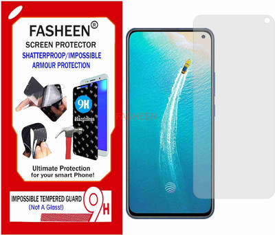 Fasheen Tempered Glass Guard for VIVO V19 (INDONESIA) (Flexible Shatterproof)(Pack of 1)