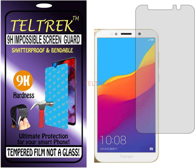 TELTREK Tempered Glass Guard for HUAWEI HONOR 7 PLAY (Flexible Shatterproof)(Pack of 1)