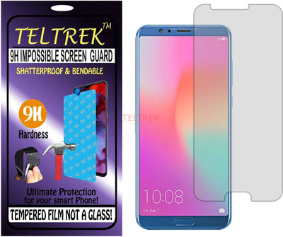 TELTREK Tempered Glass Guard for HUAWEI HONOR VIEW 10 (2018) (Flexible Shatterproof)(Pack of 1)