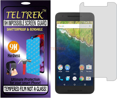 TELTREK Tempered Glass Guard for GOOGLE NEXUS 6P (Flexible Shatterproof)(Pack of 1)