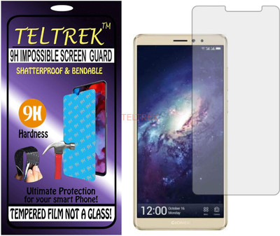 TELTREK Tempered Glass Guard for GIONEE M7 POWER (Flexible Shatterproof)(Pack of 1)