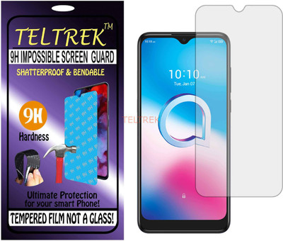 TELTREK Tempered Glass Guard for ALCATEL 3L 2020 (Flexible Shatterproof)(Pack of 1)