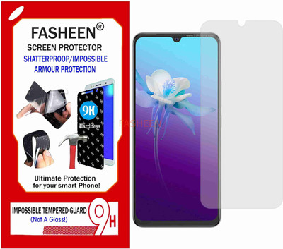 Fasheen Tempered Glass Guard for VIVO V20 2021 (Flexible Shatterproof)(Pack of 1)