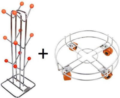 Cup Kitchen Rack(Steel)