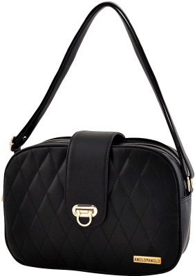 ANGLOPANGLO Black Sling Bag Whitney-Black