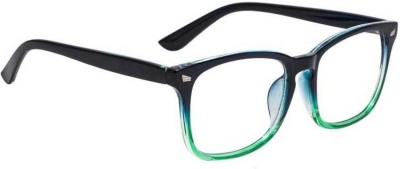 Crazywinks Retro Square Sunglasses(For Men & Women, Clear)