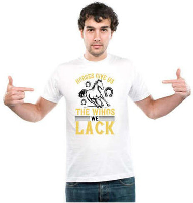 UDNAG Colorblock Men Round Neck Black T-Shirt