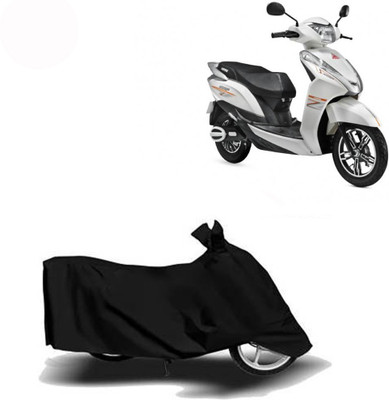 Exciting collections Two Wheeler Cover for Ampere(Magnus, Black)