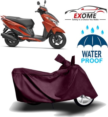 EXOME Two Wheeler Cover for Honda(Grazia, Maroon)