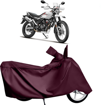 KEDIT Waterproof Two Wheeler Cover for Hero(Xpulse 200T, Maroon)