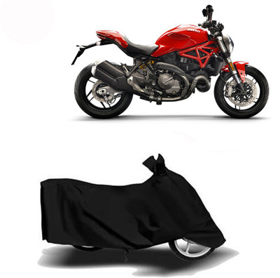 Exciting collections Two Wheeler Cover for Ducati(Monster 821, Black)