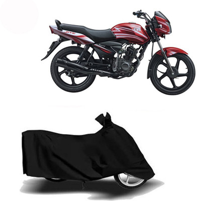 Exciting collections Two Wheeler Cover for TVS(Jive, Black)