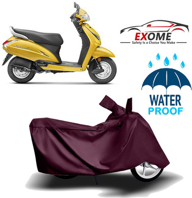 EXOME Two Wheeler Cover for Honda(Activa 5G, Maroon)