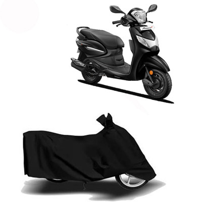 Exciting collections Two Wheeler Cover for Hero(MotoCorp Pleasure Plus, Black)