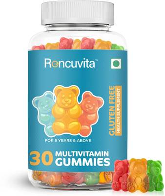 RONCUVITA Multivitamin Gummies - Kids, Women & Men Vitamins for Immunity