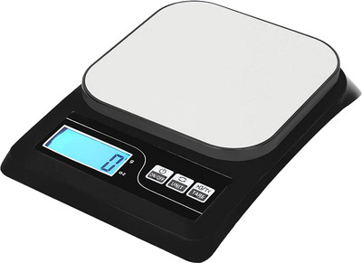 Qozent Digital Weighing Scale- home kitchen electronic weighing scale /39/AQag Weighing Scale(Black)