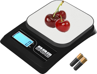 Qozent Digital Weight Machine- home kitchen food weight machine /83/AQag Weighing Scale(Black)