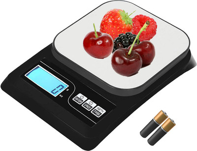 Qozent Kitchen Weight Machine- home kitchen digital weighing scale /78/AQag Weighing Scale(Black)