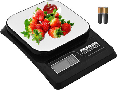 Qozent Food Weighing Machine- home kitchen weight scale machine /100/AQag Weighing Scale(Black)