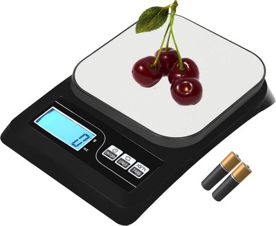 Qozent Kitchen Weighing Scale- home kitchen weight machine /49/AQag Weighing Scale(Black)