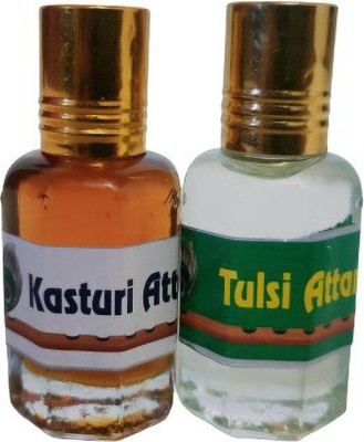 kah attar KASTURI & TULSI ATTAR 12ML EACH Floral Attar(Natural)