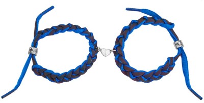 Shiv Jagdamba Leather Charm Bracelet(Pack of 2)