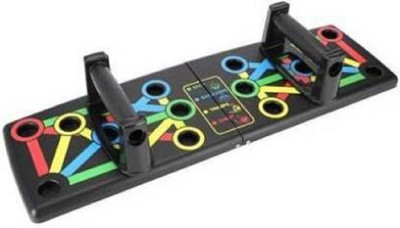 ALORNOR Excercise Push Up Board System 14in1 Body Building Exercise Tool Workout Fitness Push-up Bar(Multicolor)