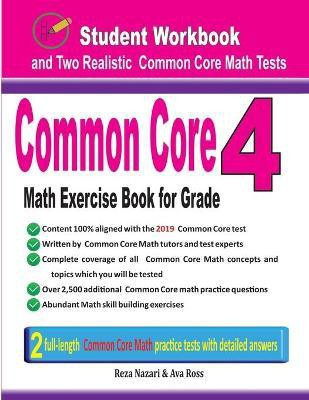 Common Core Math Exercise Book for Grade 4(English, Paperback, Nazari Reza)
