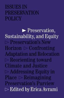 Preservation, Sustainability, and Equity(English, Paperback, Avrami Erica)
