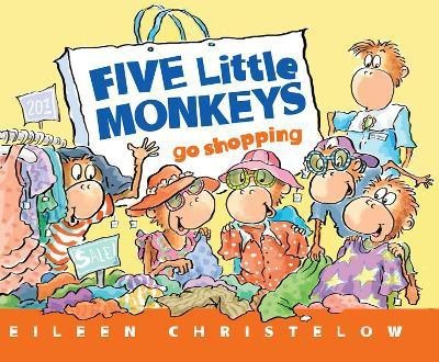 Five Little Monkeys Go Shopping(English, Paperback, Christelow Eileen)